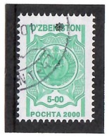 Uzbekistan 2001 . Definitive 2000 (COA-green). 1v: 5-00   Michel # 257 I   (oo) - Oezbekistan