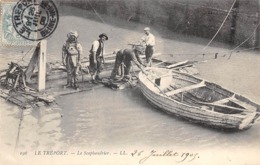 Thème. Métiers. Scaphandrier   Le Tréport   76   Le Scaphandrier    (Voir Scan) - Autres & Non Classés