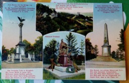 Rudelsburg : Bismarck Denkmal -  Rudelsburg Saaleck -  Corpsstudenten Kriegerde - Bad Koesen