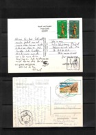 Egypt 2 Interesting Postcards - Lettres & Documents