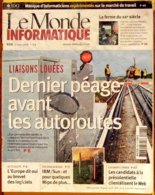 Le Monde Informatique N° 928 - 1/3/2002 (BE) - Informatik