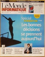Le Monde Informatique N° 925 - 8/2/2002 (TBE) - Informatique