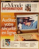 Le Monde Informatique N° 924 - 1/2/2002 (TBE) - Informatique