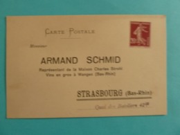 CARTE POSTALE ARMAND SCHMID VINS - Händler