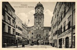 CPA AK Vilshofen Oberer Stadtplatz Mit Stadtturm GERMANY (892625) - Vilshofen