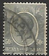 KENYA  &  OUGANDA   -   1922.   Y&T N°8 Oblitéré. - Kenya & Uganda