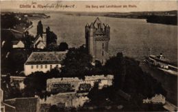 CPA AK Eltville Am Rhein - Die Burg Und Landhauser Am Rhein GERMANY (859615) - Eltville