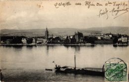 CPA AK Eltville Am Rhein - Totalansicht Mit Taunusgebirge GERMANY (859623) - Eltville