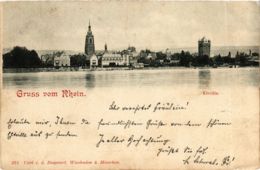 CPA AK Eltville Am Rhein - Totalansicht GERMANY (859631) - Eltville