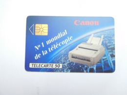 Télécarte Privée , 50U , Canon Télécopie , D589 - Ad Uso Privato