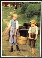 SOLOTHURN Städtisches Museum Albert Anker Wassertragende Kinder - Autres & Non Classés