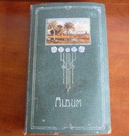 Old Album ( Art Deco Style) With 496 Old Postcards - 100 - 499 Cartes