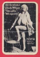 248255 / PHOTO Naked, Nude WOMAN , THE INCREDIBLE , CHESTY MORGAN " DEADLY WEAPONS " - Völker & Typen