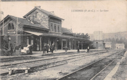 ¤¤   -  LUMBRES   -   La Gare  -  Chemin De Fer   -   ¤¤ - Lumbres