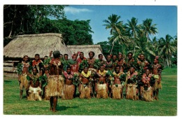 Ref 1328 - Fiji Ethnic Postcard - Nasilai Tropicana Resort Group - Pacific Islands - Figi