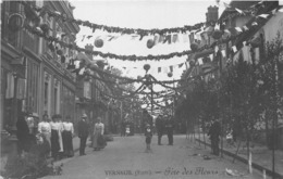 27-VERNEUIL- CARTE-PHOTO- FÊTE DES FLEURS - Verneuil-sur-Avre