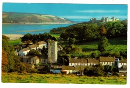 Ref 1330 - Postcard - View From The Hills - Llanstephen Village Carmarthenshire Wales - Carmarthenshire