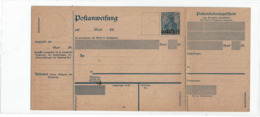 DIV3 - SARRE ADMINISTRATION FRANCAISE 1920 EP MANDAT 20pf TYPE II NEUVE ACEP N° MD2b - Postal Stationery