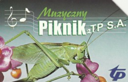 POLONIA. Muzyczny Piknik TP S.A. SALTAMONTES - GRASSHOPPER. 25U. 1124. (225) - Otros & Sin Clasificación