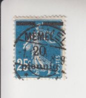 Memel Michel-cat. 20 Gestempeld - Other & Unclassified