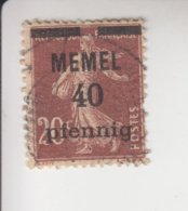 Memel Michel-cat. 22 Gestempeld - Other & Unclassified