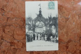 CONCOURS DE SERGINES 1907 (89) - PORTE DE L'HOTEL DE VILLE - Sergines