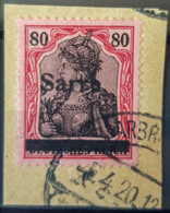 SARRE / SAARGEBIET 1920 - Canceled - Mi 16 - Used Stamps