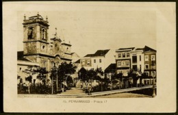 Recife - Pernambuco - Original Old Postcard, Praça 17  - Used - Recife