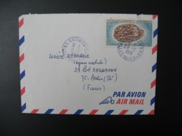 Enveloppe  1970 Nouvelle Calédonie Vallée Des Colons  Pour Sté Générale En France  Bd Haussmann Paris - Storia Postale