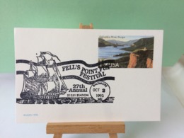 États Unis (Carte Maxxi)- Fell's Point Fun Festival - 2.10.1993 - Columbia River Gorge - Cartes-Maximum (CM)