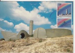 ANDARTA- PALMACH'S NEGEV BRIGADE MONUMENT, CM, MAXICARD, CARTES MAXIMUM, 2008, ISRAEL - Tarjetas – Máxima