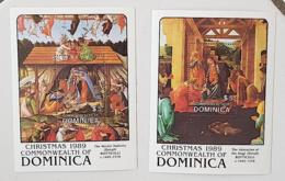 DOMINIQUE, Peinture, Tableaux, Tableau, Peinture Italienne, Botticelli, Yvert BF 158+162. ** MNH  Nativité Mystique - Andere & Zonder Classificatie