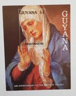 GUYANA, Peinture, Tableaux, Tableau, LE TITIEN, Yvert BF 20. ** MNH. - Madonnen