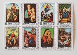 MANAMA, Peinture, Tableaux, Raphael, Mothers Day ** MNH Dentelé - Madonna