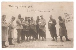 CPA Miltaria L'Arrivée Du Courrier - Soldats "Aux Lettres ! Aux Lettres!" 1906 - Sonstige & Ohne Zuordnung