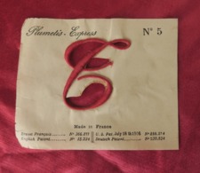 Lettre Ancienne C Majuscule, Plumétis- Express, Lettre à Broder Sur Tissus Drap Ou Autres - Autres & Non Classés