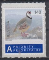 SWITZERLAND SCHWEIZ SUISSE 2009 BIRD ROCK PATRIDGE - Grey Partridge