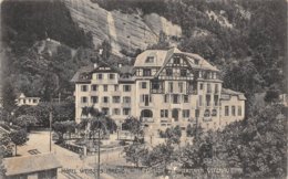 PIE.Z.19-PF.T-727 :  HOTEL WEISSES KREUZ. PENSION ZIMMERMAN VITZNAU - Vitznau