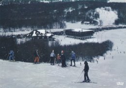 12----LAGUIOLE--altitude 1400m--les Pistes De Ski Du Bouyssou--voir 2 Scans - Laguiole