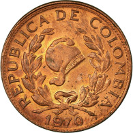 Monnaie, Colombie, 5 Centavos, 1970, TTB, Copper Clad Steel, KM:206a - Colombia