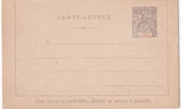 COTE D'IVOIRE    ENTIER POSTAL/GANZSACHE/POSTAL STATIONERY  CARTE-LETTRE - Briefe U. Dokumente