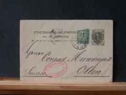 A10/544   CP POUR LA SUISSE - Postal Stationery