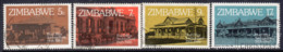 Zimbabwe 1980 75th Anniversary Of PO Savings Bank Set Of 4, Used, SG 597/600 (BA2) - Zimbabwe (1980-...)