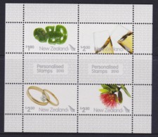 New Zealand 2010 Personalised Stamps Sheetlet MNH - Neufs