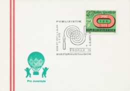 ÖSTERREICH 1976, SST SCHRIFTSTELLER: 9300 ST. VEIT An Der GLAN Publizistik Profile 76 - Franking Machines (EMA)