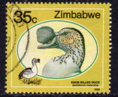 Zimbabwe 1988 Wild Ducks & Geese 35c Value, Used, SG 743 (BA2) - Zimbabwe (1980-...)