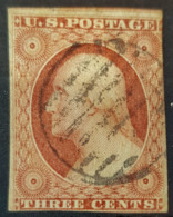 USA 1851-57 - Canceled - Sc# 10A - 3c - Usados