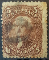 USA 1861 - Canceled - Sc# 76 - 5c - Usados