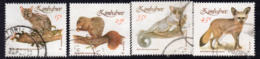 Zimbabwe 1991 Small Mammals Animals Set Of 4, Used, SG 800/3 (BA2) - Zimbabwe (1980-...)