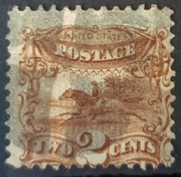 USA 1869 - Canceled - Sc# 113 - 2c - Gebruikt